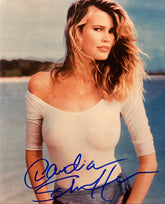 Claudia Schiffer signed photo